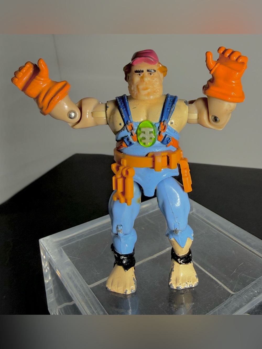 Vintage Bionic Six Mechanic Action Figure 1986 LJN Toys